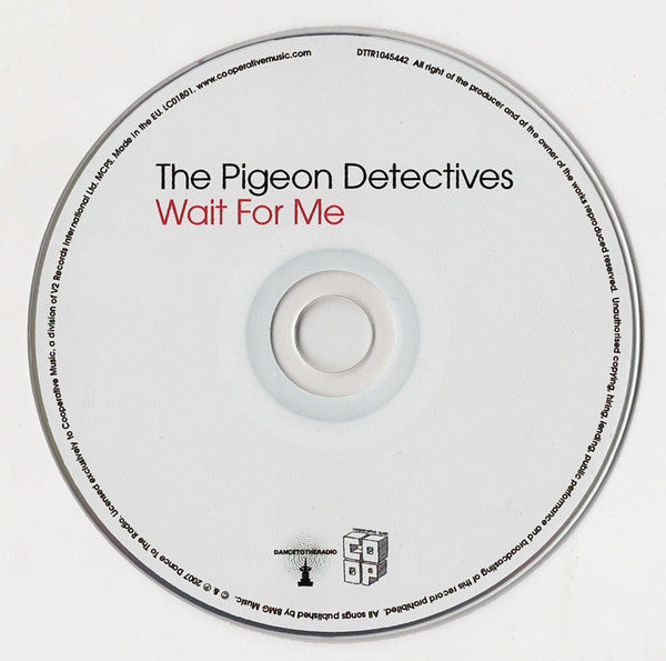 Pigeon Detectives - Wait For Me - Cd