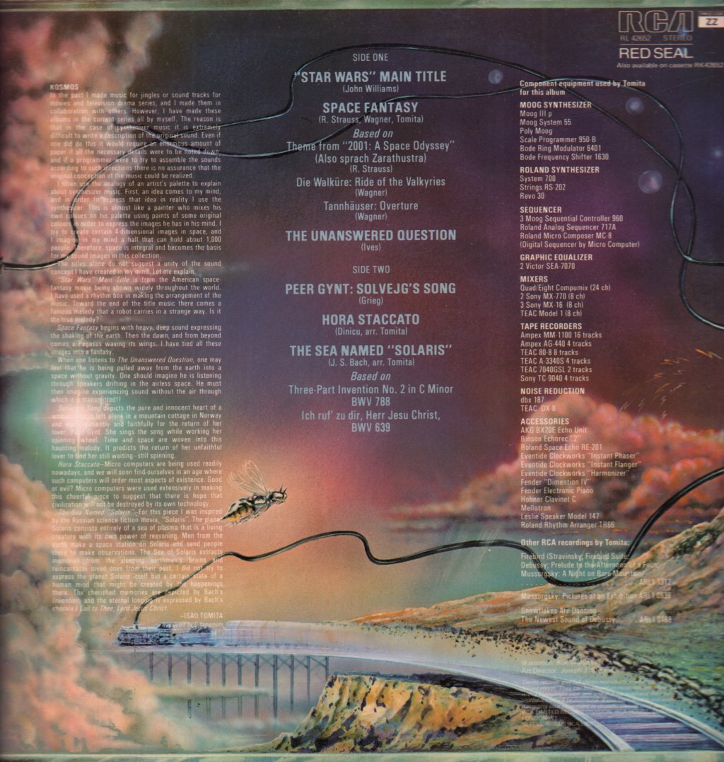 Tomita - Kosmos - Lp