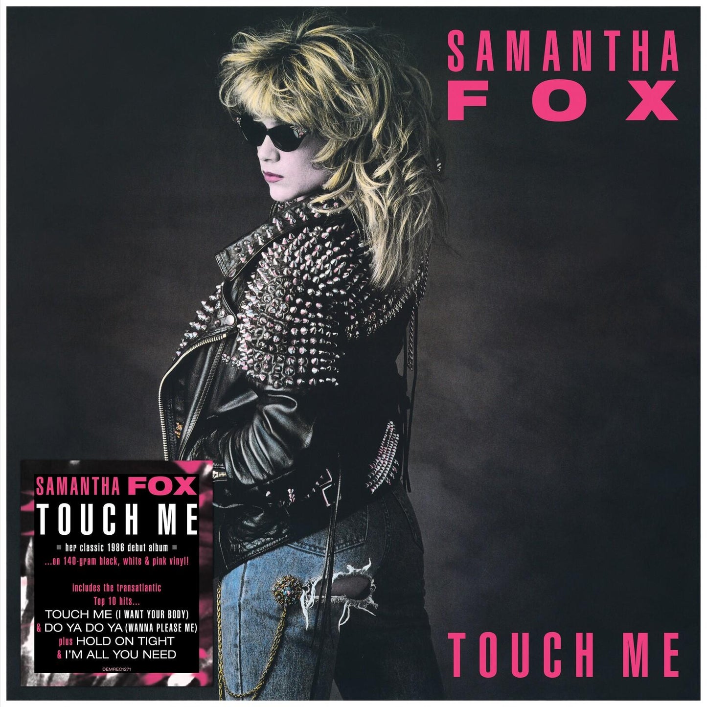 Samantha Fox - Touch Me (Black/White & Pink V - Lp