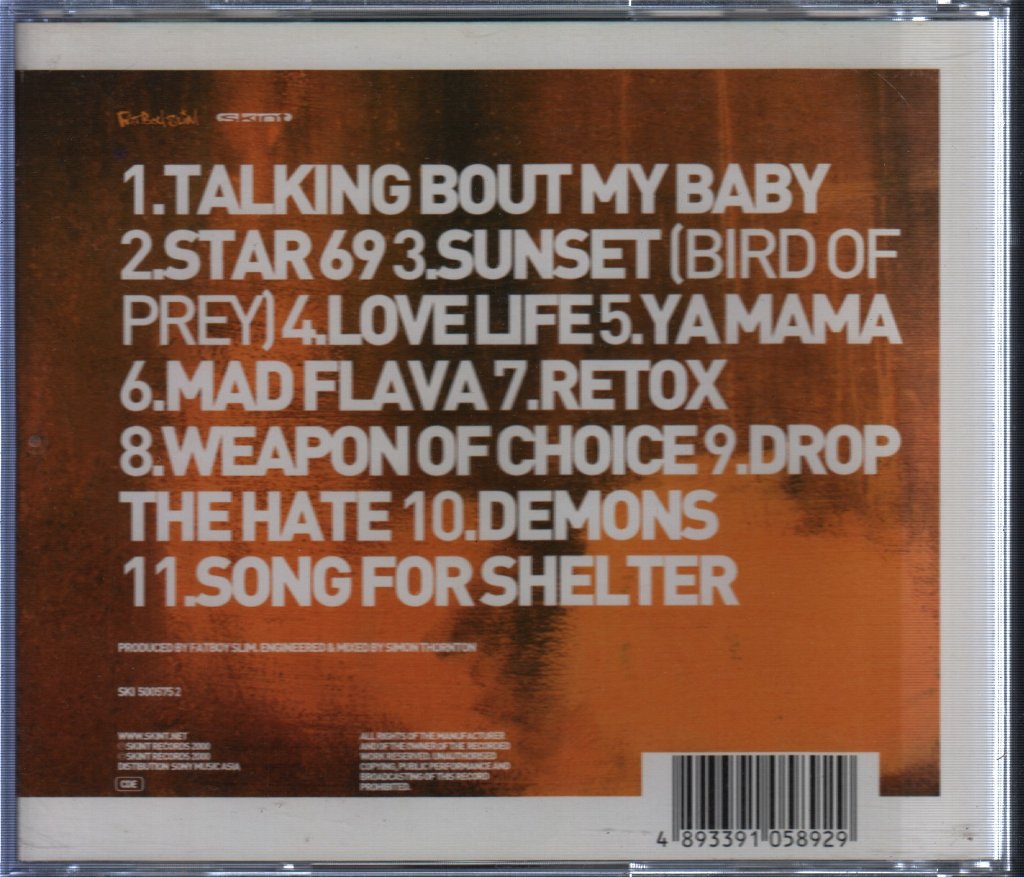 Fatboy Slim - Halfway Between The Gutter And The Stars - Cd