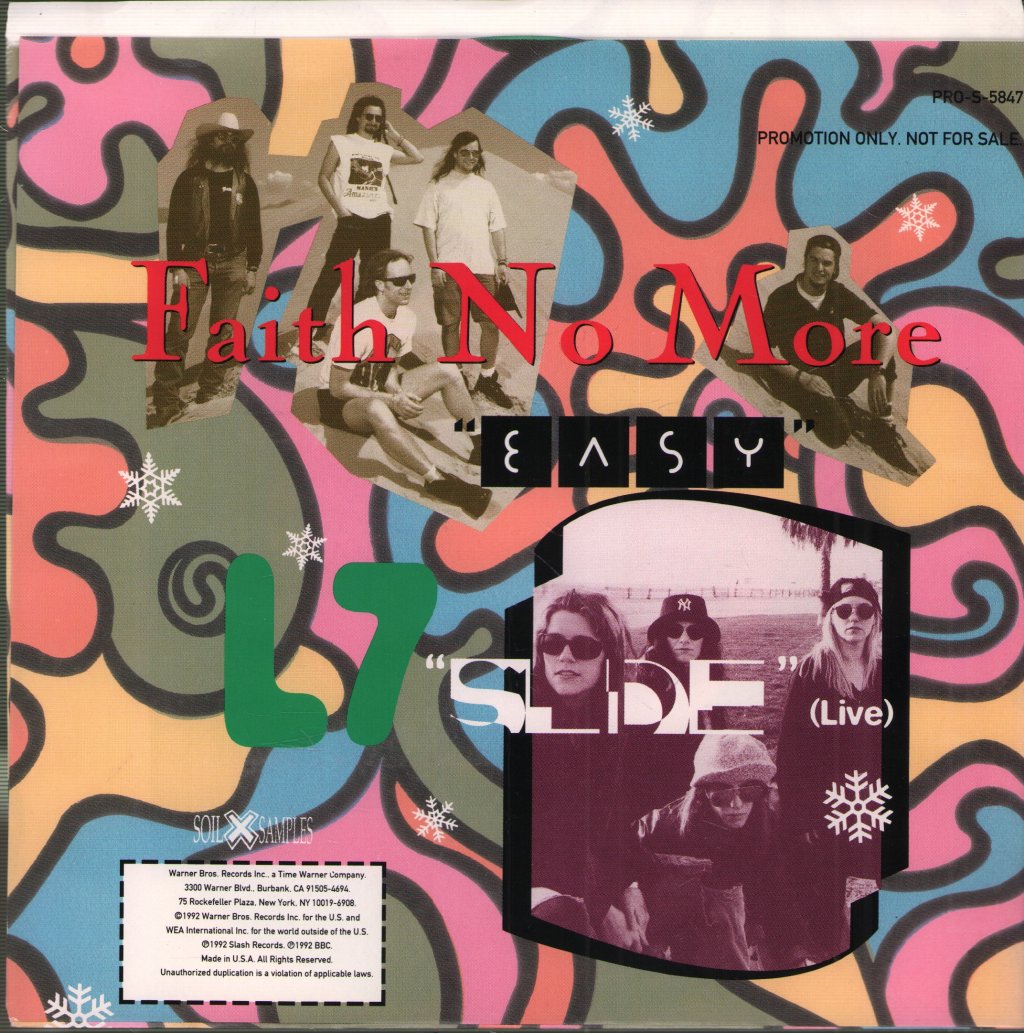 Faith No More/L7 - Season's Greetings (Soil X Samples 8) - 7 Inch