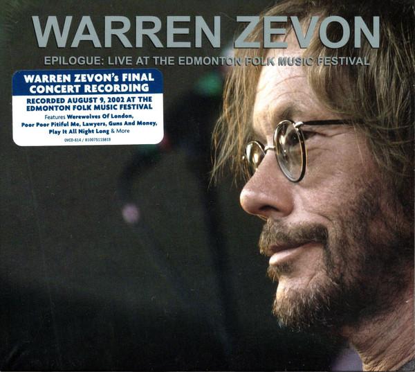 Warren Zevon - Epilogue: Live At the Edmonton Folk Music Festival - Cd