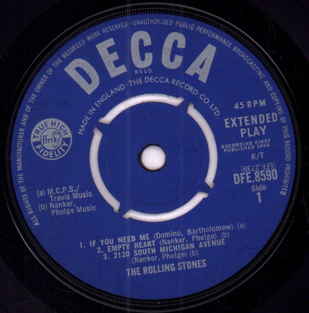 Rolling Stones - Five By Five - 7 Inch