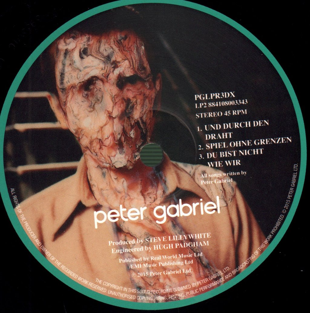 Peter Gabriel - Ein Deutsches Album - Double Lp