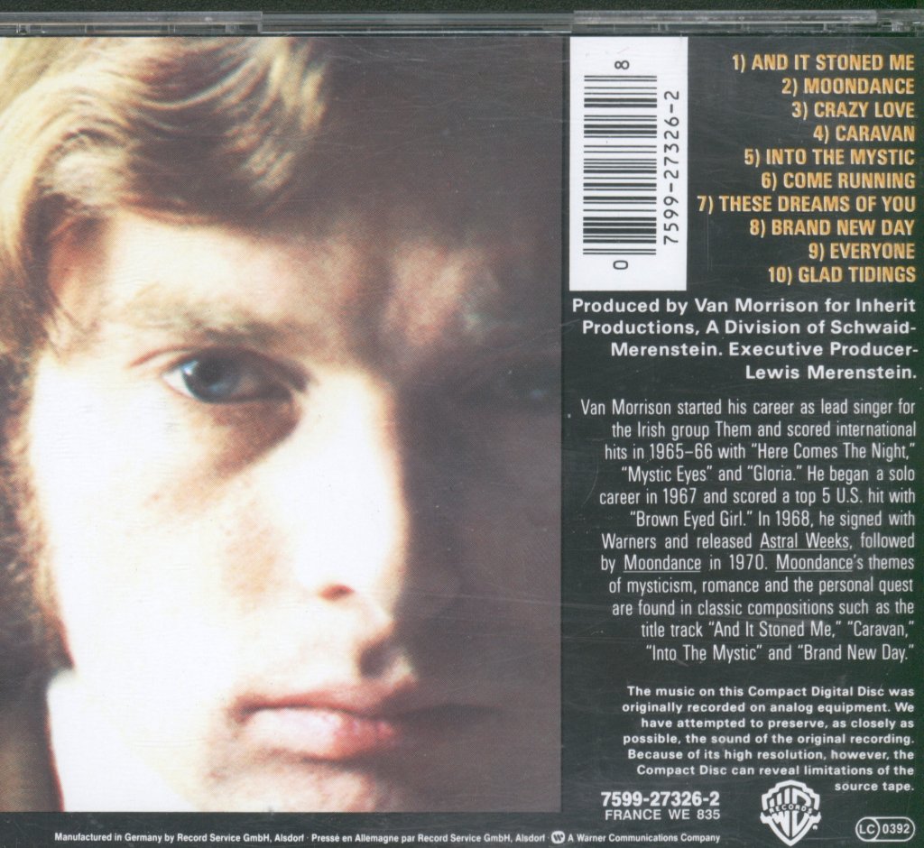 Van Morrison - Moondance - Cd