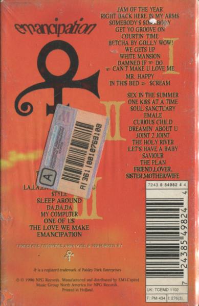 Artist (Formerly Known As Prince) - Emancipation - Triple Cassette