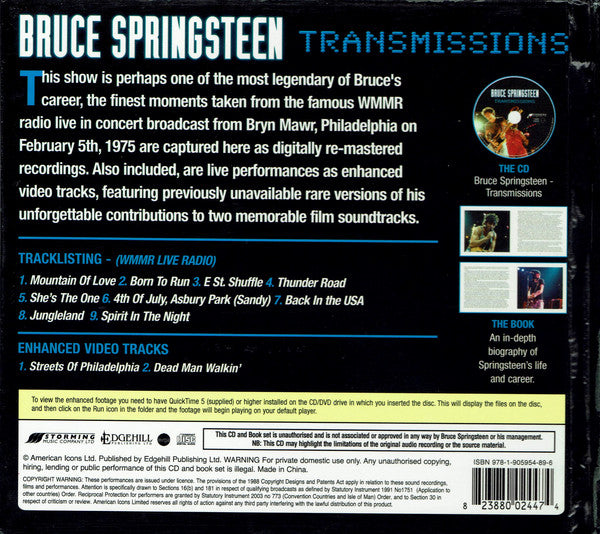 Bruce Springsteen - Transmissions - Cd