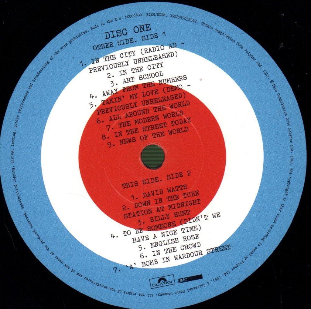Jam - About The Young Idea - The Very Best Of The Jam - Triple Lp