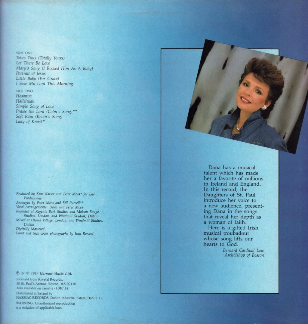 Dana - No Greater Love - Lp