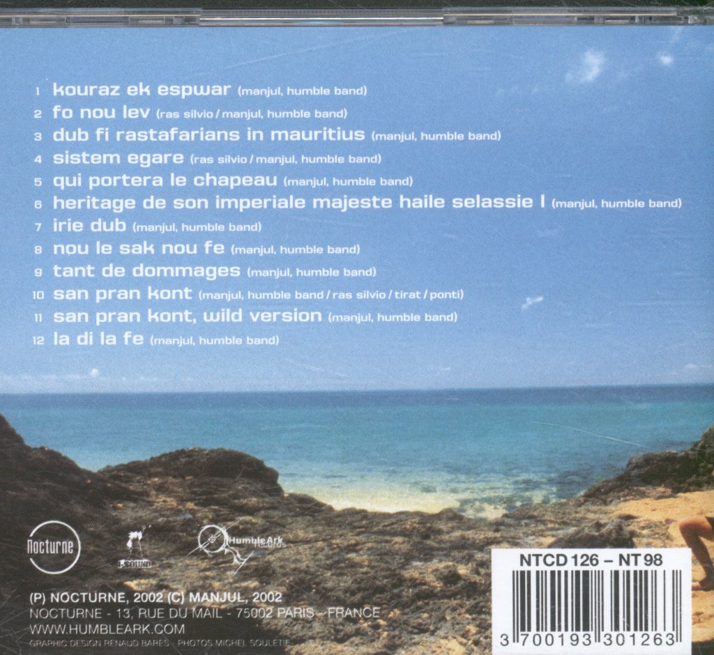 Manjul, Humble Band - Nou Le Sak Nou Fe (A Dub Testimony From Reunion Island) - Cd