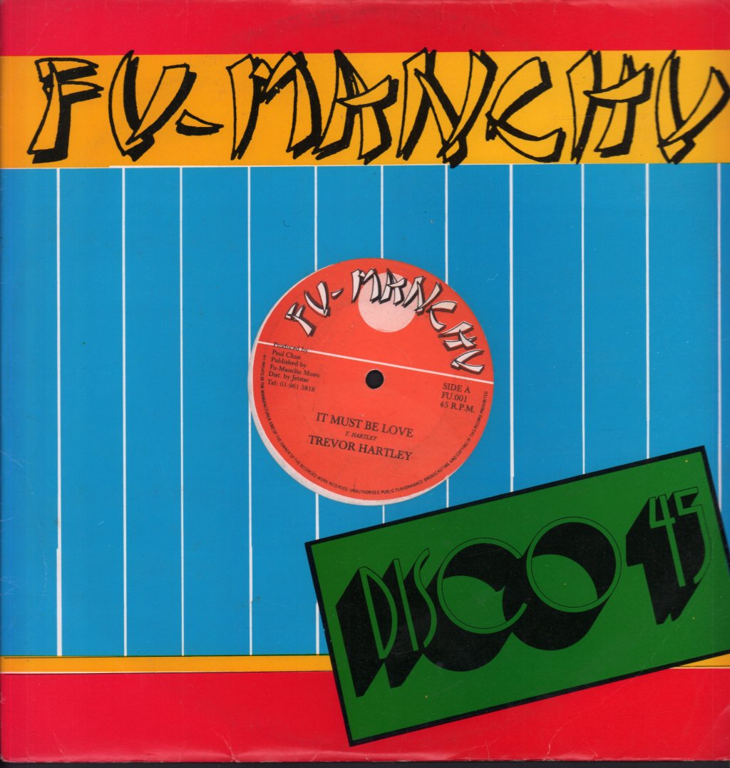 Trevor Hartley - It Must Be Love - 12 Inch