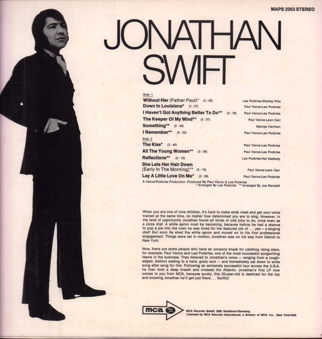 Jonathan Swift - Jonathan Swift - Lp