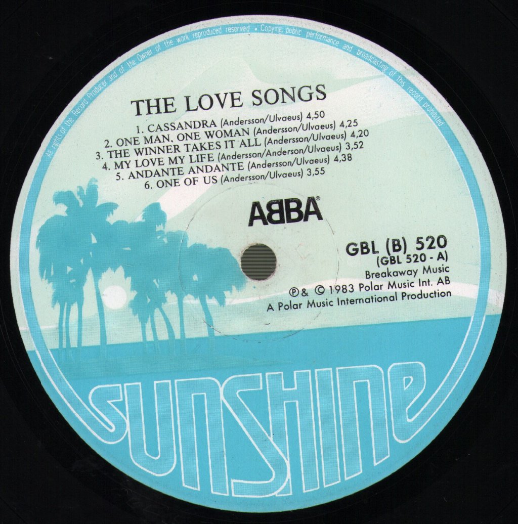 ABBA - Love Songs - Lp