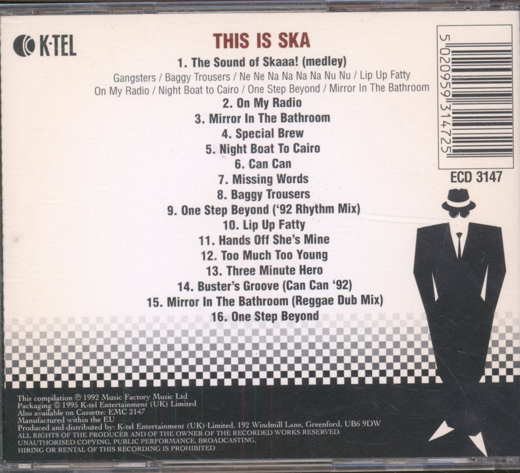 Various Artists - This Is Ska (The Lifestyle Of A Generation) - Cd