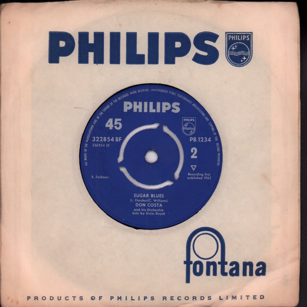 Don Costa - Flamenco Guitar - 7 Inch