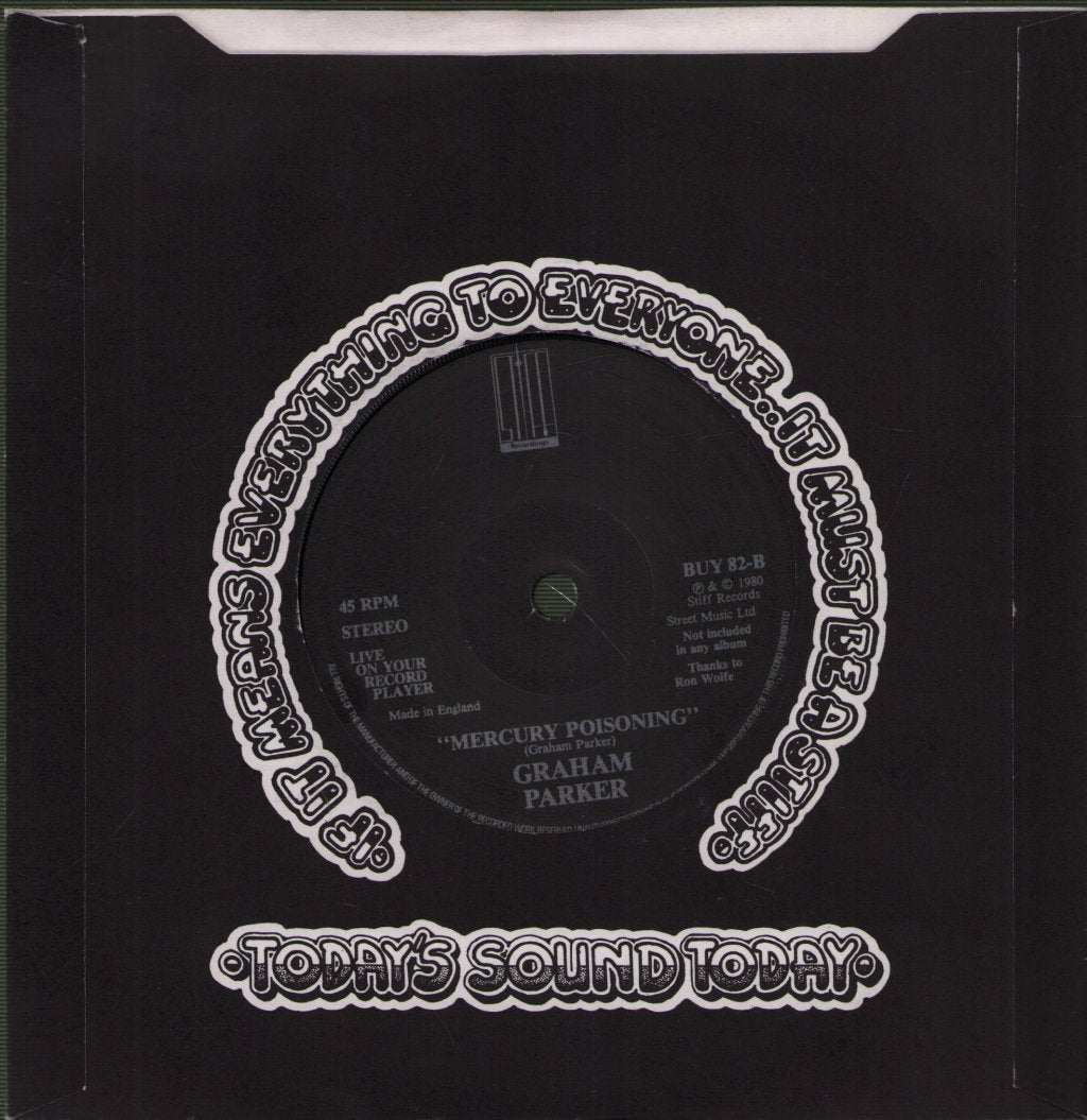 Graham Parker - Love Without Greed - 7 Inch