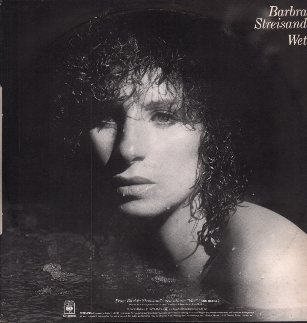 Barbra Streisand And Donna Summer - No More Tears - 12 Inch