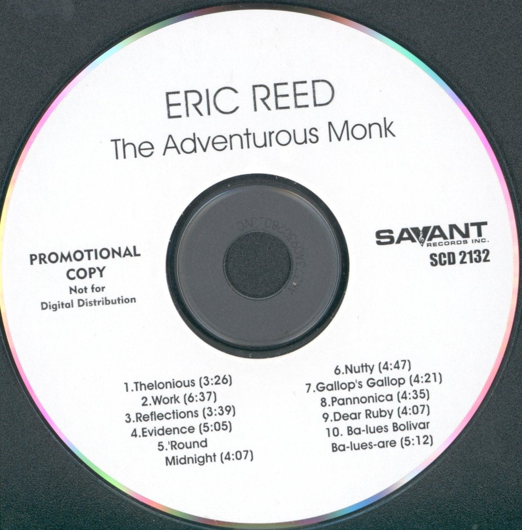 Eric Reed - Adventurous Monk - Cd