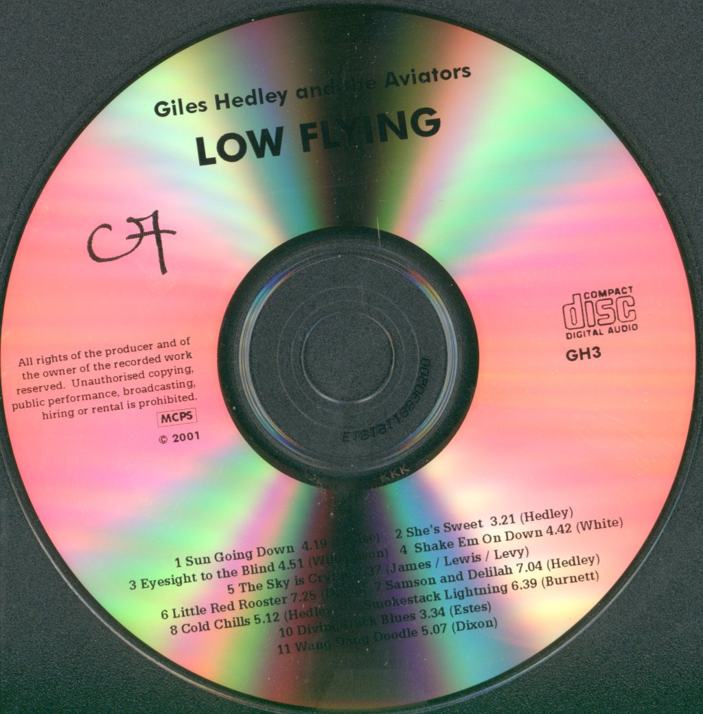 Giles Headley - Low Flying - Cd