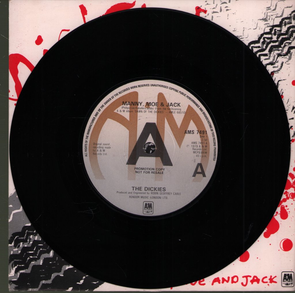 Dickies - Manny, Moe & Jack - 7 Inch