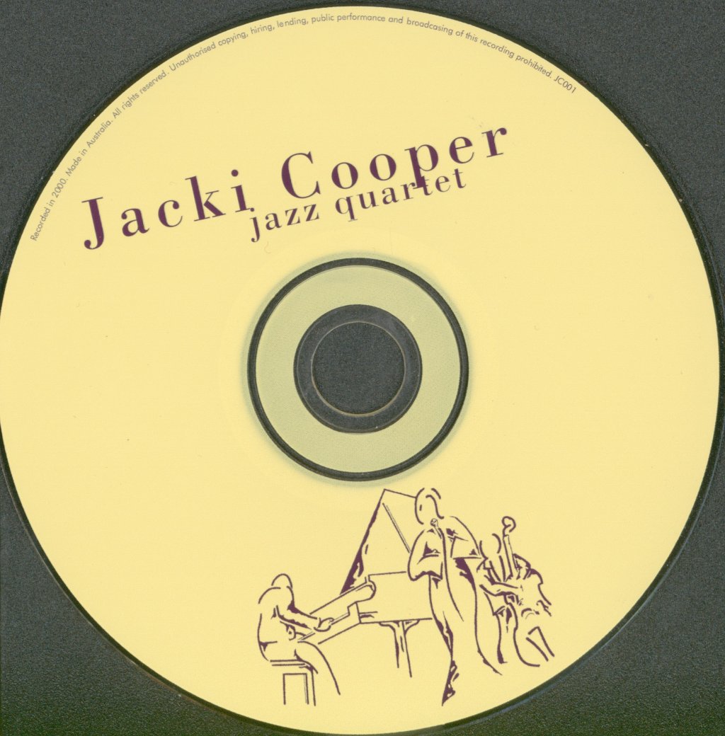 Jacki Cooper And Friends - Jazz Quartet - Cd