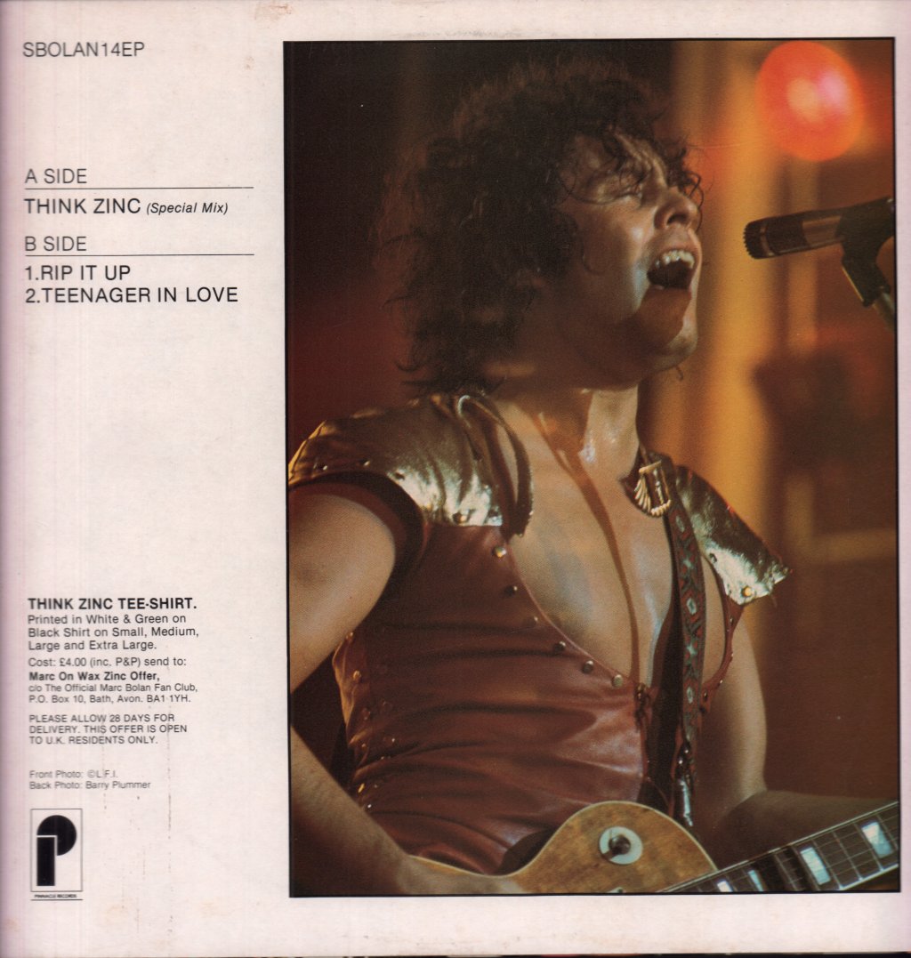 T Rex - Think Zinc - 12 Inch