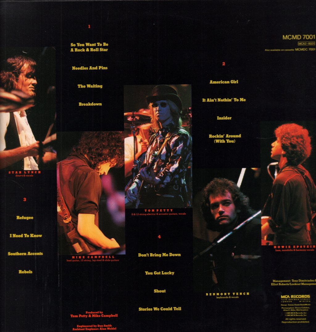 Tom Petty And The Heartbreakers - Pack Up The Plantation - Double Lp