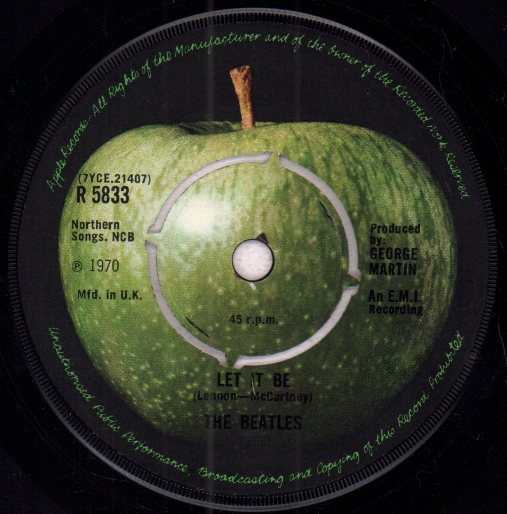 Beatles - Let It Be - 7 Inch
