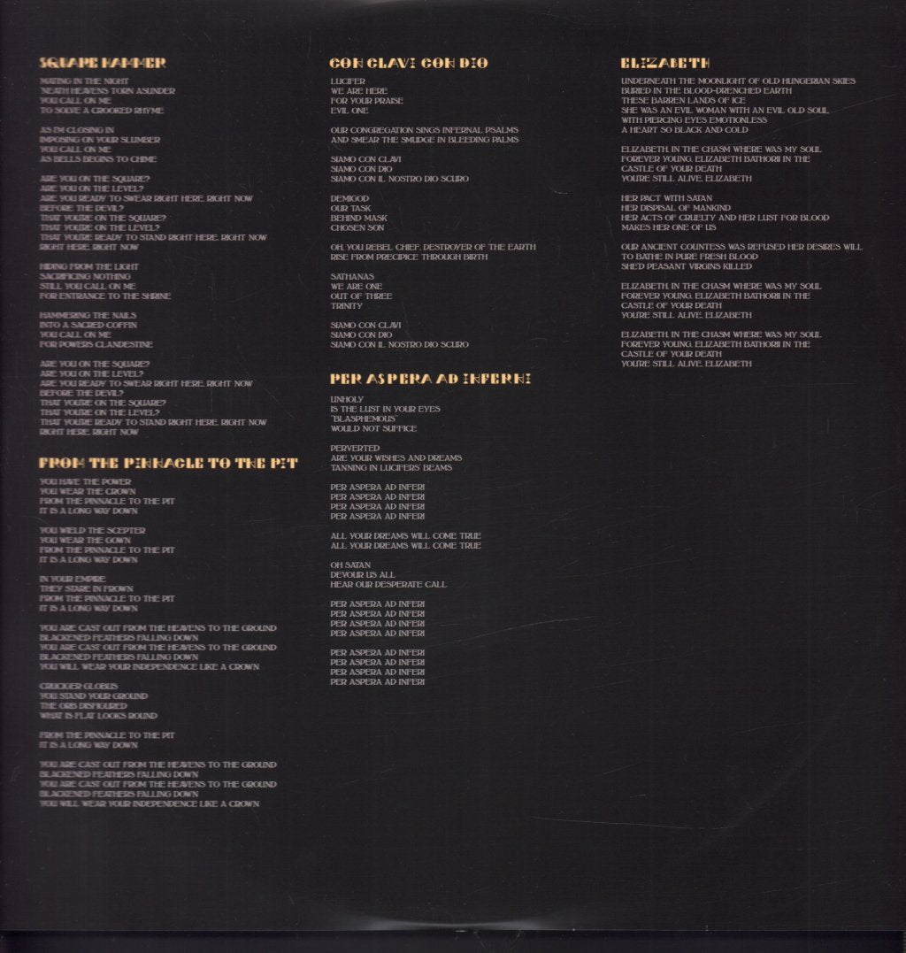Ghost (Swedish Rock Band) - Ceremony And Devotion - Double Lp