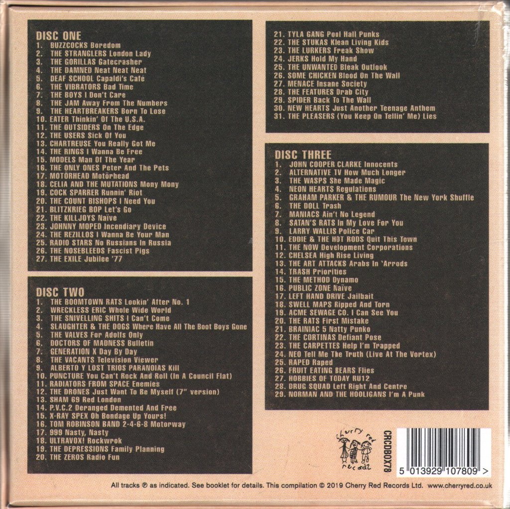 Various Artists - 1977: The Year Punk Broke - Cd Set
