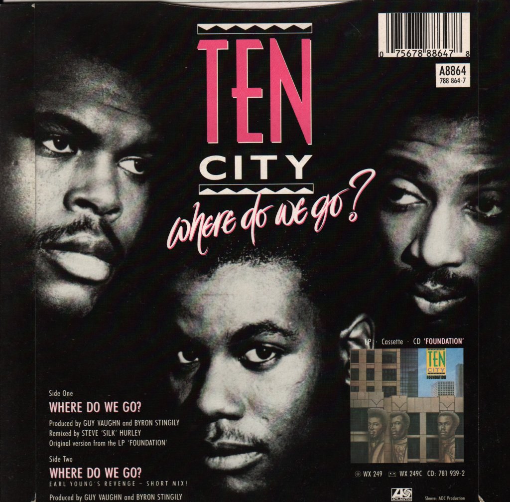 Ten City - Where Do We Go? - 7 Inch