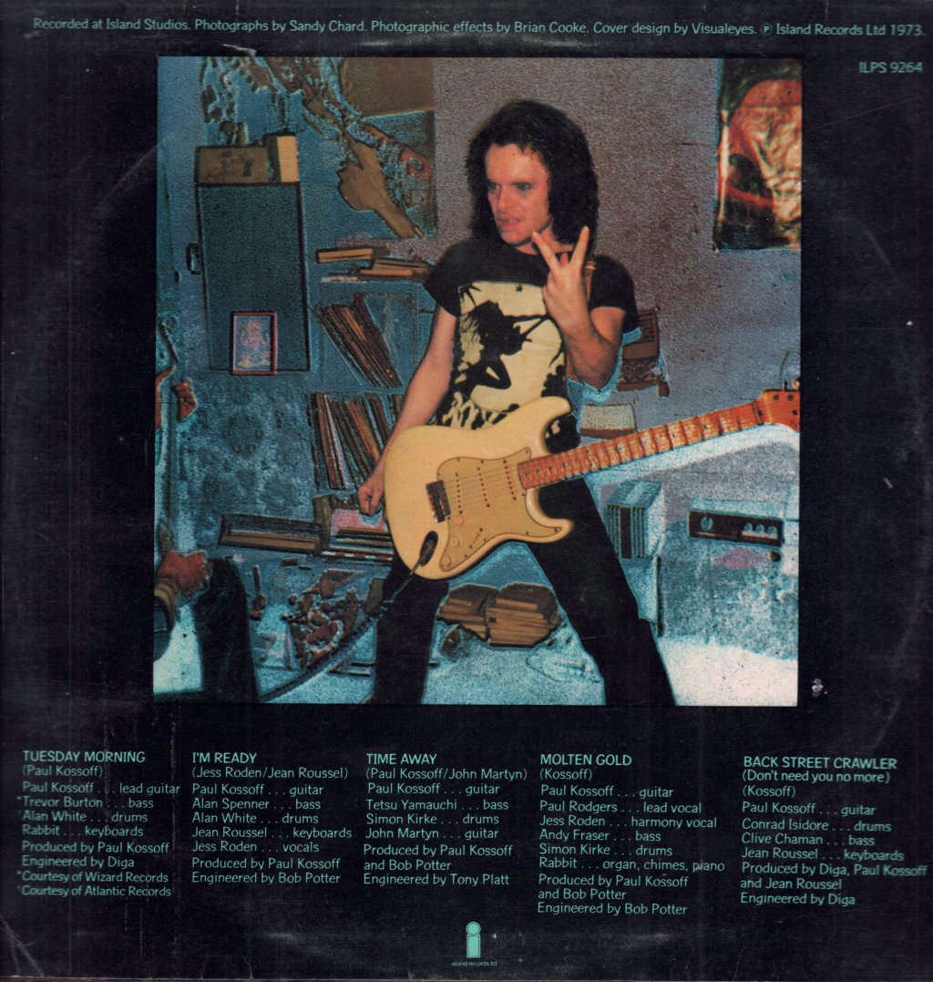Paul Kossoff - Back Street Crawler - Lp