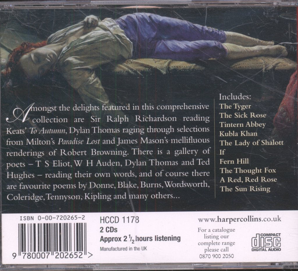 Various Artists - Classic Poems - Double Cd
