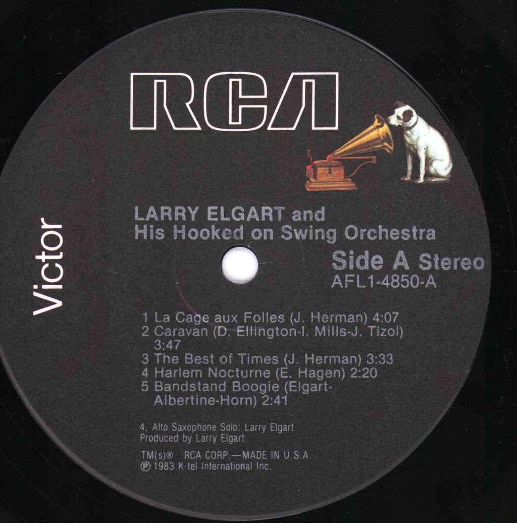 Larry Elgart And His Hooked On Swing Orchestra - Larry Elgart And His Hooked On Swing Orchestra - Lp