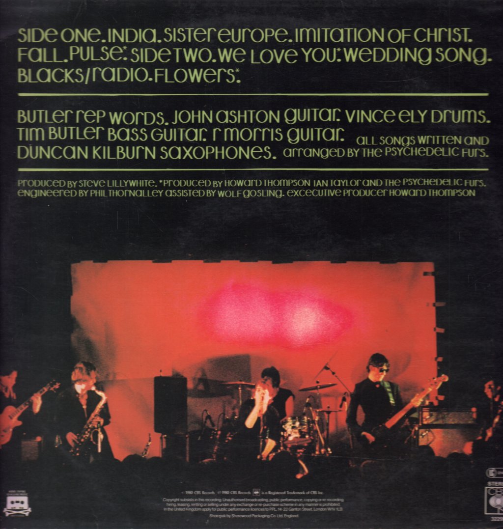 Psychedelic Furs - Psychedelic Furs - Lp