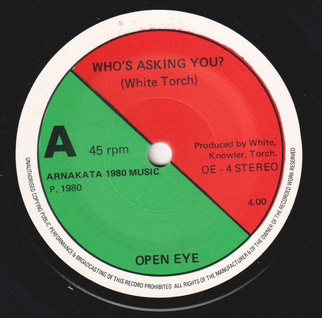 Roy White And Steve Torch - Who's Asking You - 7 Inch
