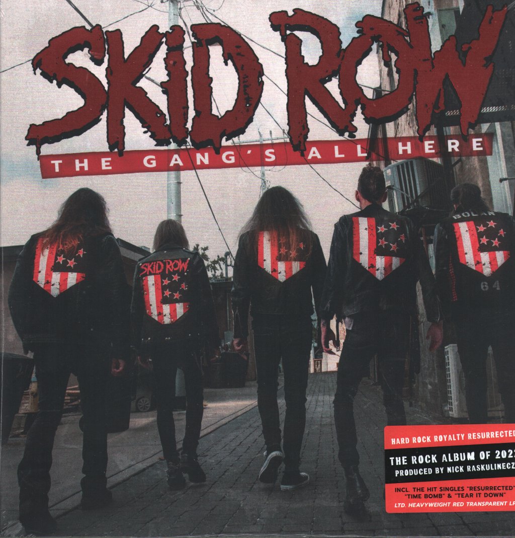 Skid Row - Gang's All Here (Red Transparent Vinyl) - Lp