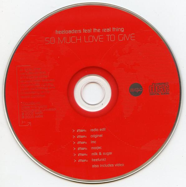 Freeloaders Feat. The Real Thing - So Much Love To Give - Cd