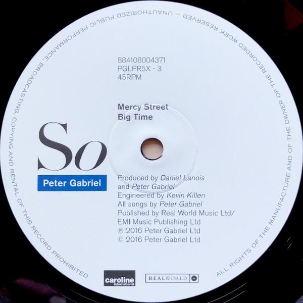 Peter Gabriel - So - Double Lp