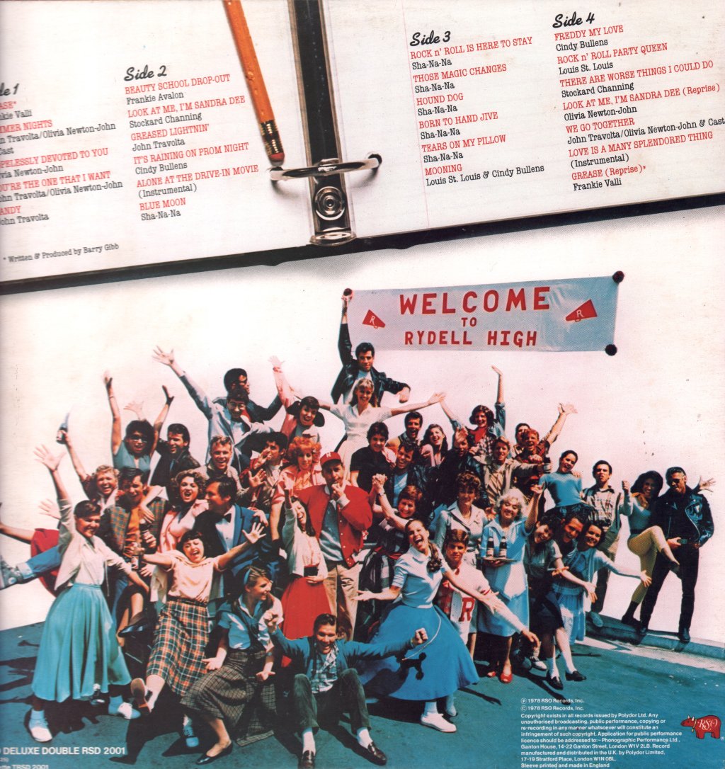 Various Artists - Grease (Original Movie Soundtrack) - Double Lp