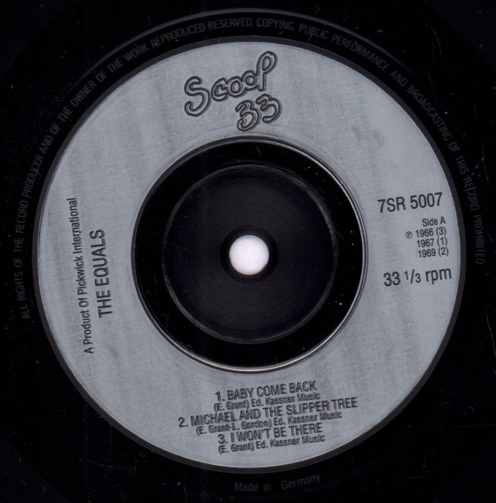 Equals - Equals - 7 Inch