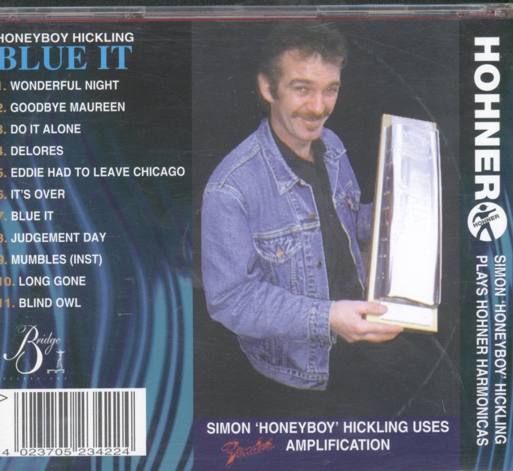 Honeyboy Hickling - Blue It - Cd