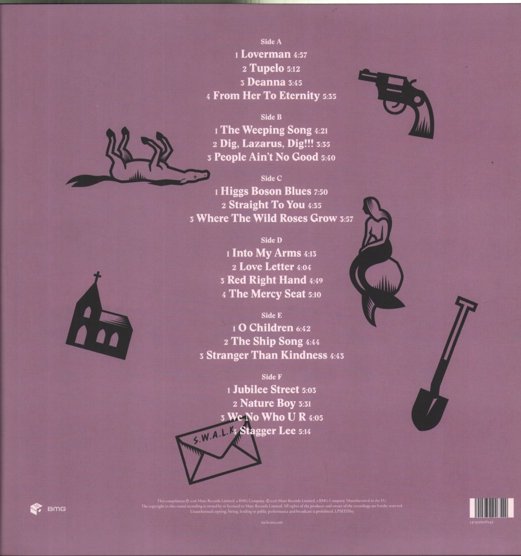 Nick Cave & The Bad Seeds - Lovely Creatures (The Best Of Nick Cave And The Bad Seeds) (1984 – 2014) - Triple Lp