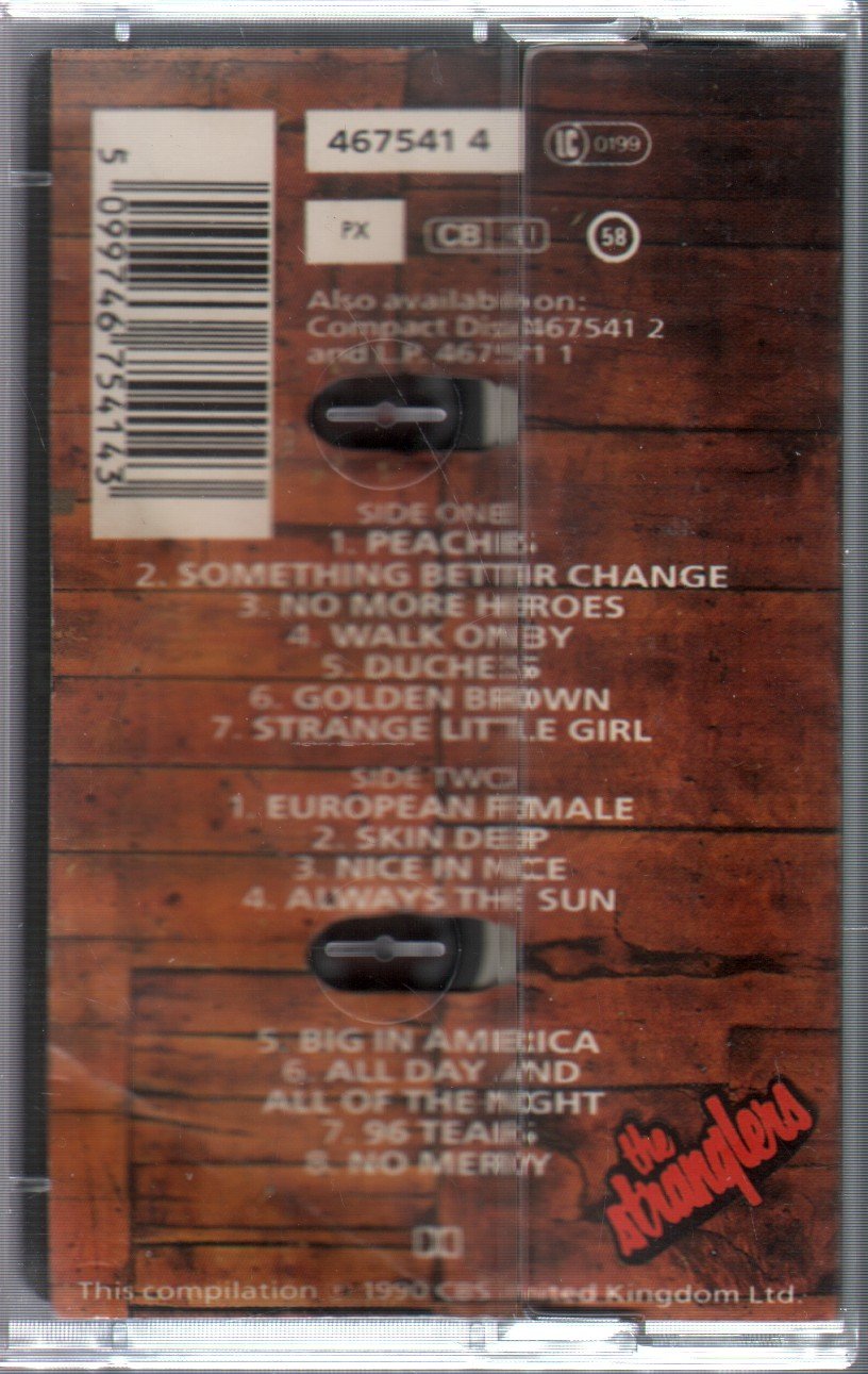 Stranglers - Greatest Hits 1977-1990 - Cassette