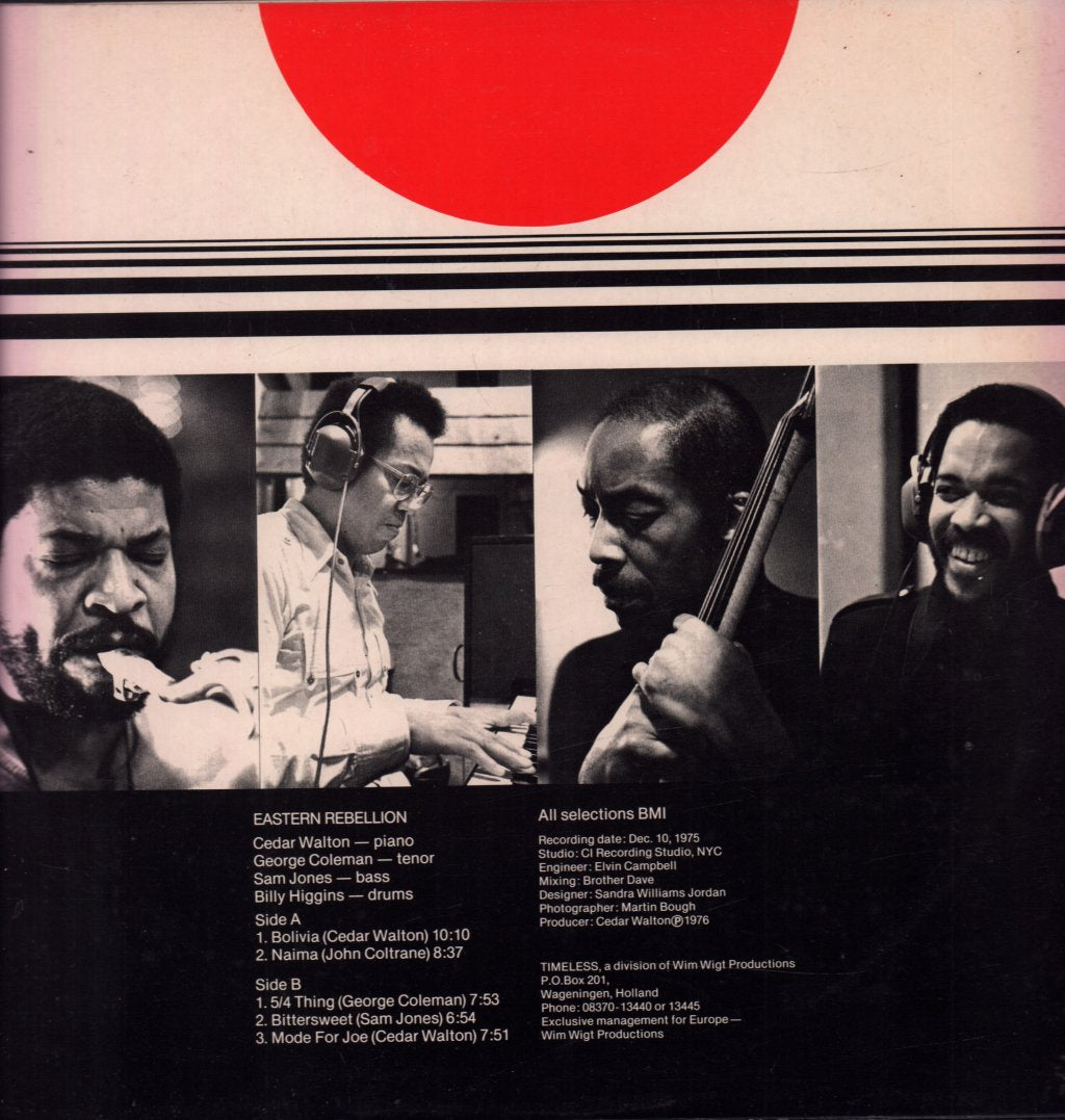 George Coleman Cedar Walton Sam Jones and Billy Higgins - Eastern Rebellion - Lp