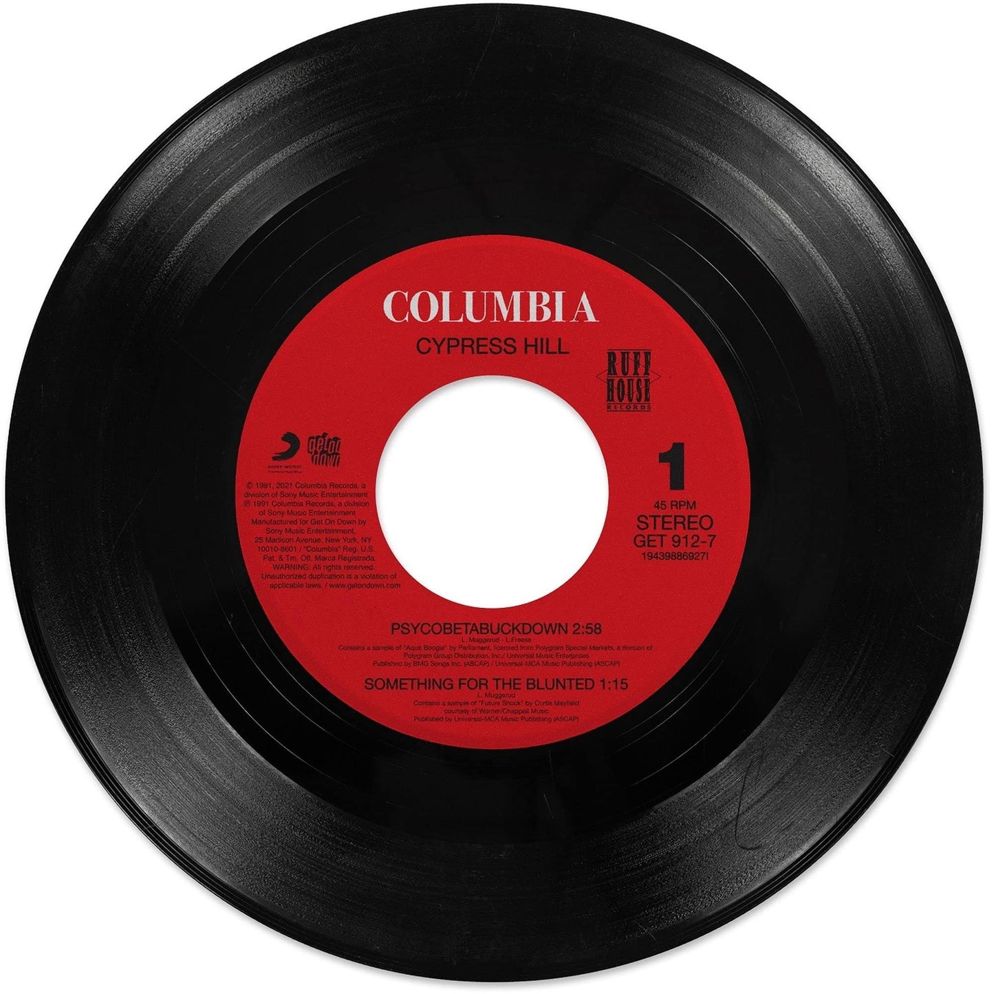 Cypress Hill - Psychobetabuckdown/Something For the Blunted/Latin Lingo - 7 Inch