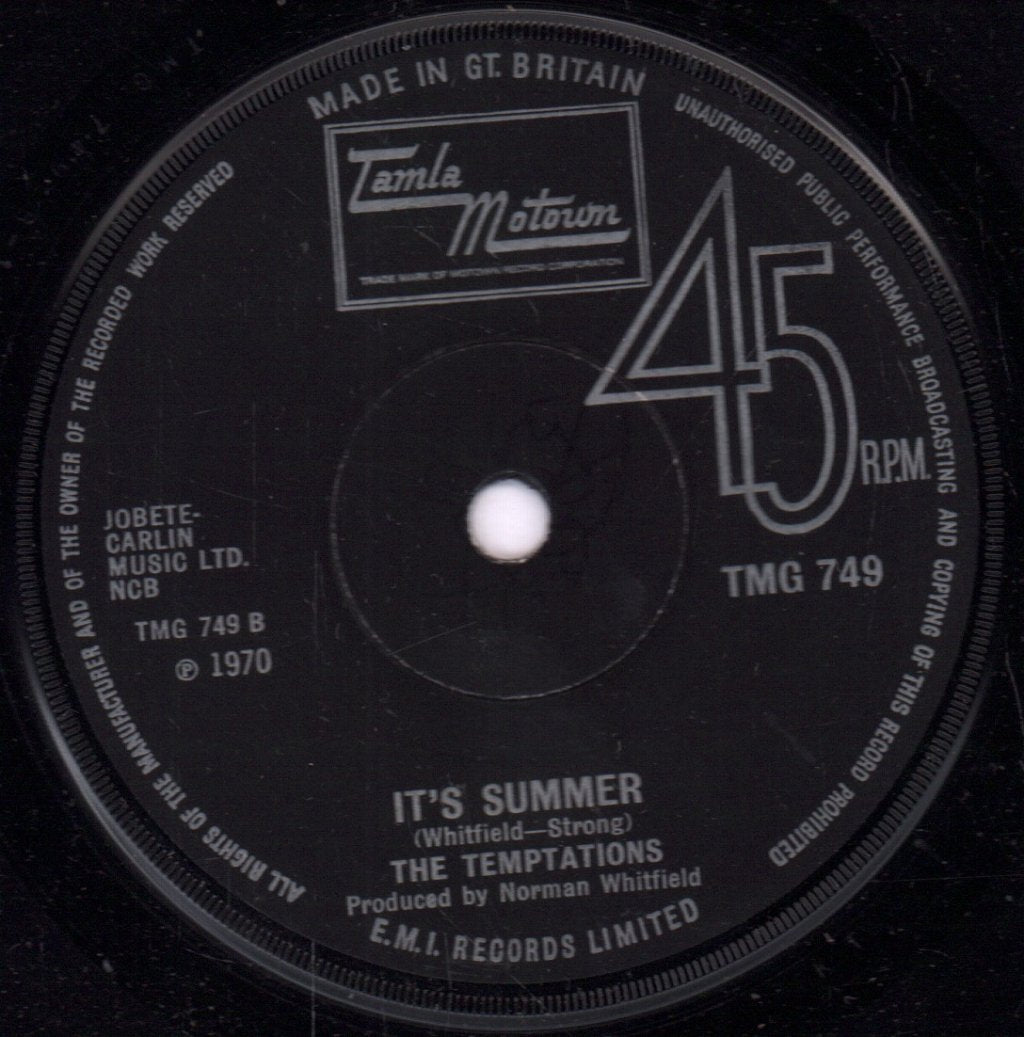 Temptations - Ball Of Confusion - 7 Inch