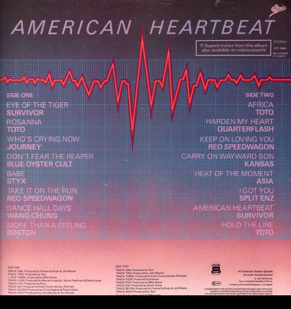 Various Artists - American Heartbeat - Lp