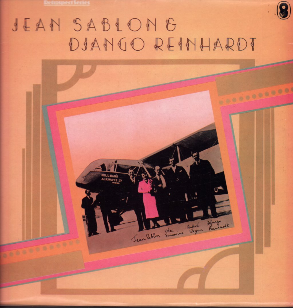 Jean Sablon and Django Reinhardt With Germaine Sablon - 1933-1936 - Lp