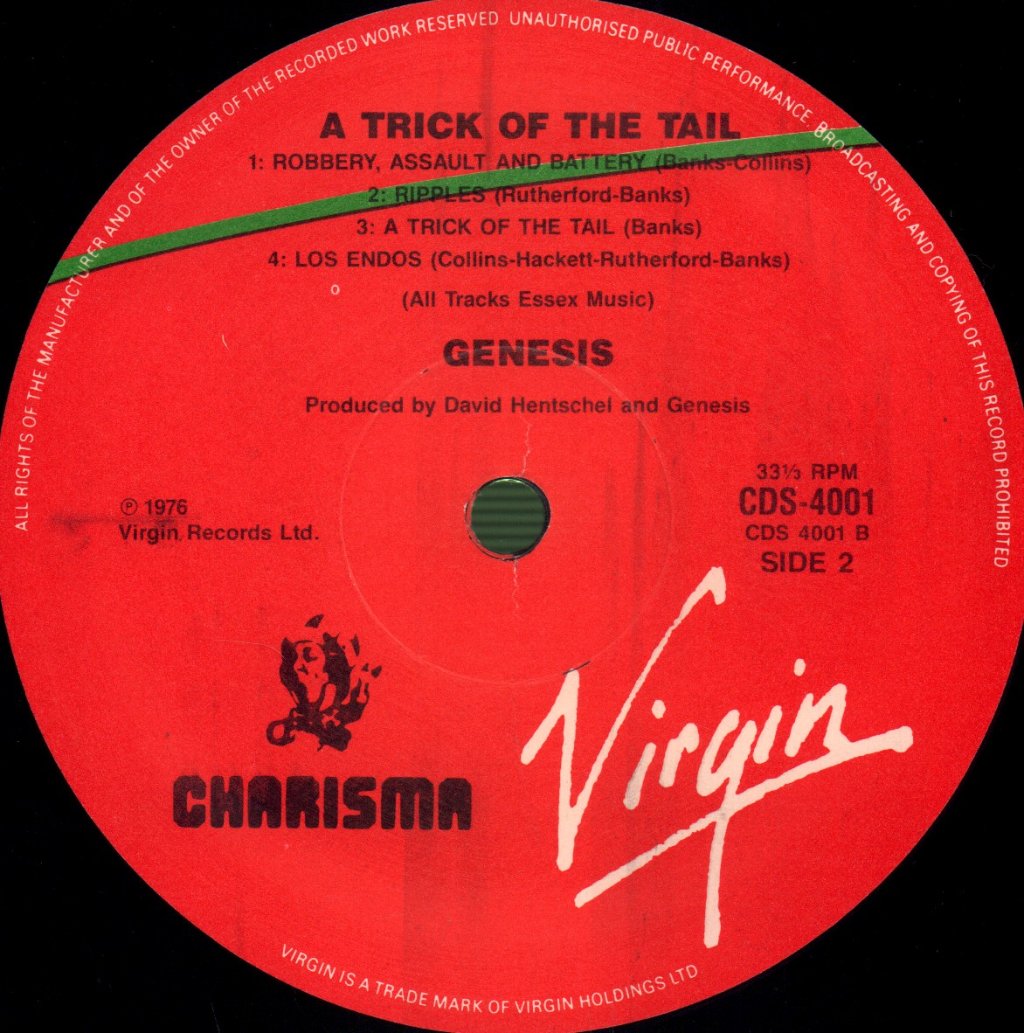 Genesis - A Trick Of The Tail - Lp